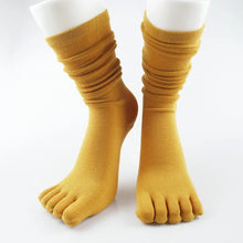 Load image into Gallery viewer, Pure Cotton Toe Socks
