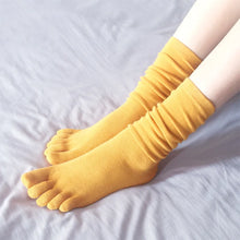 Load image into Gallery viewer, Pure Cotton Toe Socks
