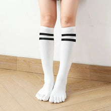 Load image into Gallery viewer, 5 Pairs Long Toe Socks
