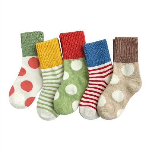 Childrens patterned socks