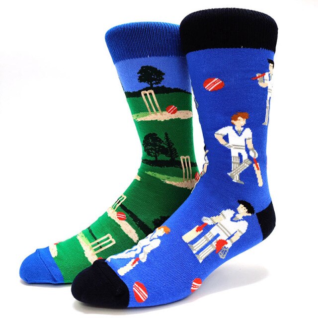 Funky Odd Cricket Socks