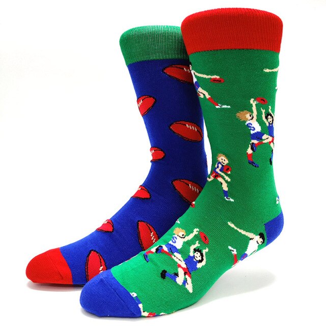 Funky Odd Rugby Socks