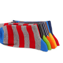 Load image into Gallery viewer, 5 Pairs of Fun Striped Hugs
